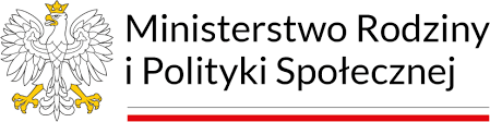 logotyp Ministerstwo Rodziny i Polityki Społecznej